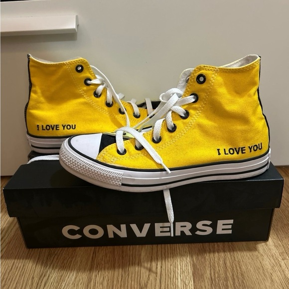 Two Tone Custom Hightop Converse - Picture 1 of 3